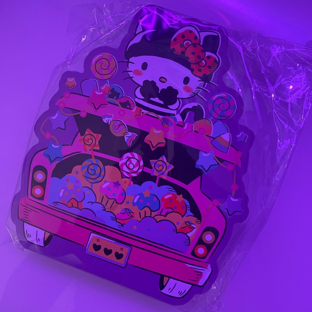 Hello kitty halloween decor for wall or desk